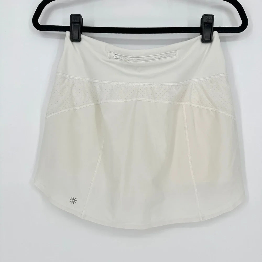 Athleta White Run With It 14